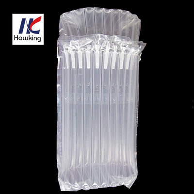 Anti Collision Plastic Air Column Inflatable Packaging Bags For Wine Protection